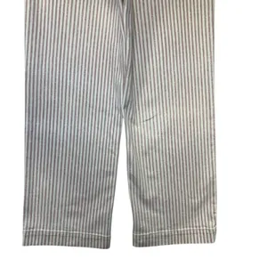 PAIGE Nellie‎ Culotte High Rise Pink White Striped Wide Leg Jeans Size 26 thumbnail 10