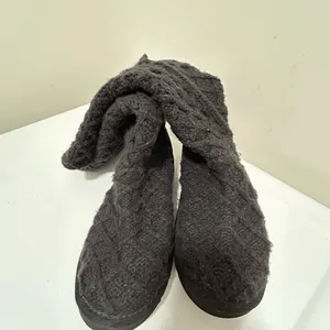 Ugg Lattice Cardy Knit Boots Black Size 7 thumbnail 6