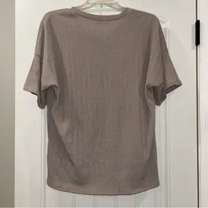 Shop Basic Beige Top Women’s Medium Tan thumbnail 7