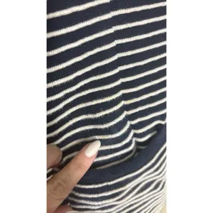 Brooks Brothers Supima Cotton Nautical Cardigan‎ Sweater XL Navy/White Striped thumbnail 8
