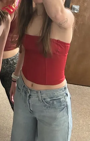 Edikted Red Corset Top thumbnail 1