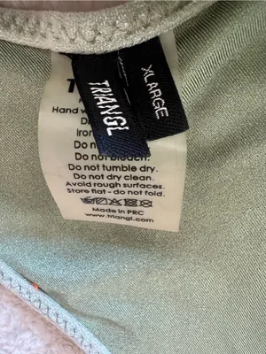 Triangl Aimee Velvet Bikini Top XL Bottom S thumbnail 10