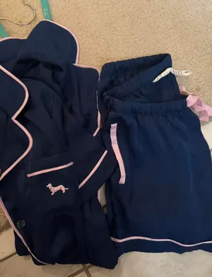 Peter Alexander Satin Pajamas Blue Size XS thumbnail 2