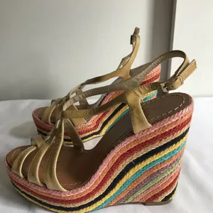 KATE SPADE Calf Hair Animal Leopard Print Peep toe thumbnail 6