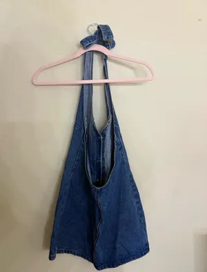 Edikted Denim Mini Dress thumbnail 3