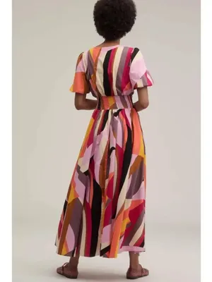 Anthropologie Katerina Button-Front Dress thumbnail 4