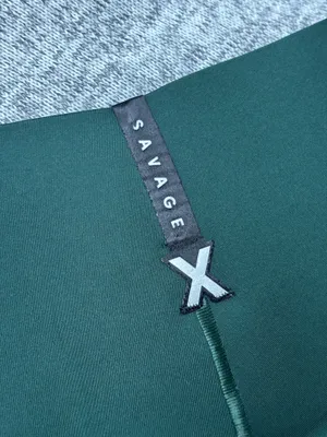 Savage X Fenty Green High-Waisted Athletic Leggings thumbnail 3