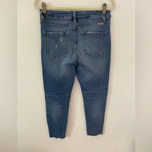 KanCan Norah High Rise Ankle Skinny Button Fly Jeans Size 30 thumbnail 7