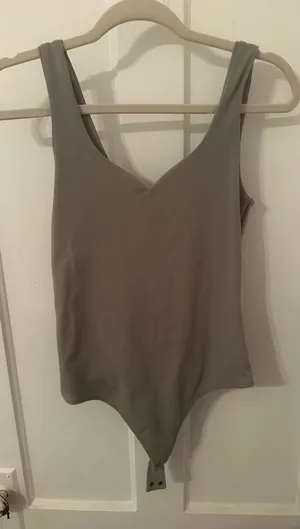 Abercrombie Bodysuit Olive Green thumbnail 1