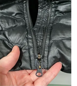 Nike Cascade Hooded Tech Down Puffer Black Quilted Coat Women's Medium thumbnail 6