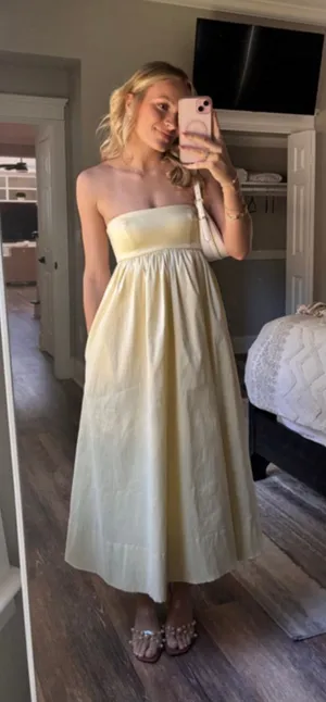 Hansen & Gretel Angela Taffeta Midi Dress thumbnail 1