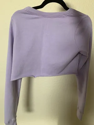 Abercrombie cropped sweatshirt thumbnail 3