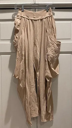 Free People Intimately Summer Slumbers Wide Leg Draped Harem Pants | Size XS thumbnail 11