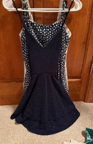 Blue Sparkly Windsor Dress thumbnail 1