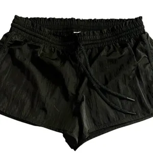 Aerie Women’s Black Elastic Waist Active Shorts thumbnail 1