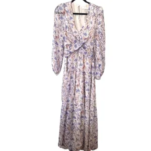 ASTR THE LABEL‎ Sedona Chiffon Floral Maxi Dress Medium thumbnail 2