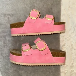 Simply Southern pink platform sandals thumbnail 1