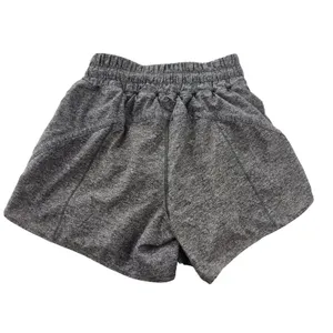 Lululemon Track That Short 5" Heathered Grey W7AUZS Size 4 High Rise Running thumbnail 5