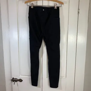 Yogalicious Black High Waist Leggings Pockets‎ Drawstring Size XS READ thumbnail 2