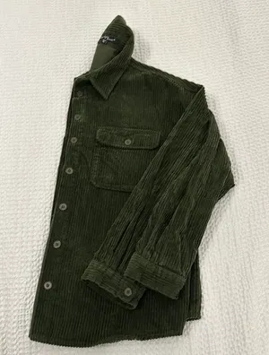 Velvet Heart Army Green Corduroy Jacket thumbnail 5