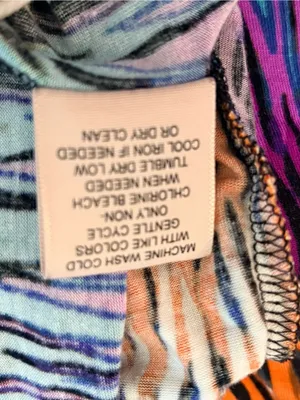 Philosophy Vibrant Multicolor Chevron-Print Bohemian Maxi Dress Small thumbnail 6
