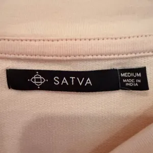 Satva Movement Sarana Embroidered‎ Blossom Sweatshirt Women's Medium Blush Yoga thumbnail 10