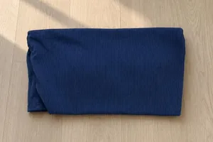 Cotton On Body Ribbed Bandeau Bikini Top Navy Blue Women's Size Small thumbnail 1