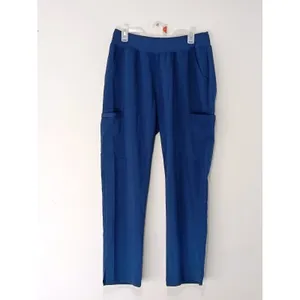 Dickies Women’s Scrub Pants Blue Straight Leg Medical Uniform Nurse Size M thumbnail 2