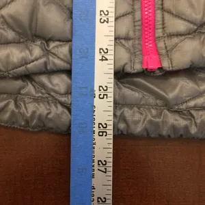 The North Face silver thermoball puffer women’s large thumbnail 3