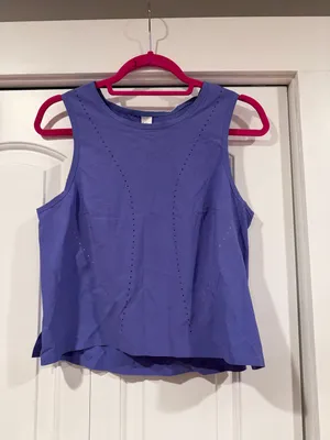 lululemon athletica swiftly ventilated‎ Women’s Purple Swift Muscle Tank 8 thumbnail 3