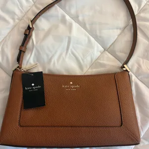 Kate Spade Lena Medium Shoulder Bag- Warm Gingerbread thumbnail 1