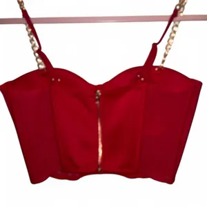 Say What? Burnt Red Top Sz S thumbnail 1