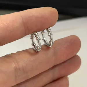 15mm Small Silver Hoop Earrings for Men Women Streetwear Hip Hop Punk Unisex thumbnail 5