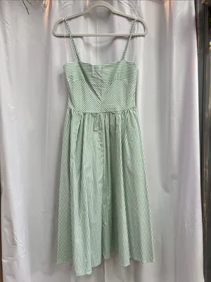 Striped Spaghetti Strap Dress Large thumbnail 4
