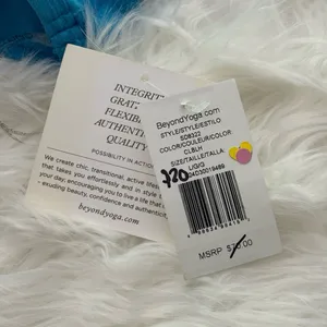 Beyond Yoga Spacedye One Up Bra Cali Blue Heather Size Large thumbnail 8