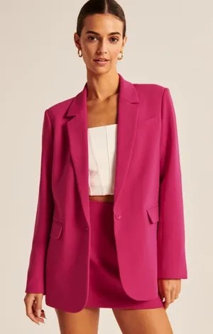 Abercrombie and fitch classic suiting blazer thumbnail 1