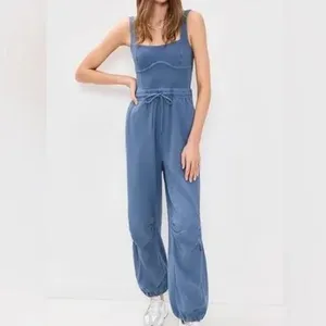 Free People InBound Onesie in Misty Blue . NWOT, size medium . thumbnail 2