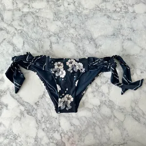 Seafolly Splendour Tie Side Hipster Bikini Bottom Indigo thumbnail 3