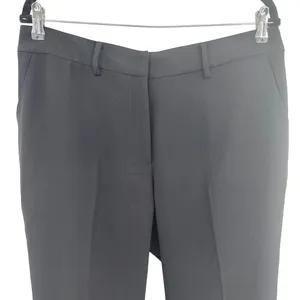 Amanda Uprichard‎ Trouser Dress Pants Cropped Capri Classic Black Size Large thumbnail 2