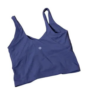 Lululemon Align Tank Top Light Support A/B Cup Grape Mist Sz 4 LW1DTWS thumbnail 1
