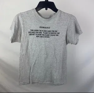 Faith Tshirt Gray Size XS thumbnail 6