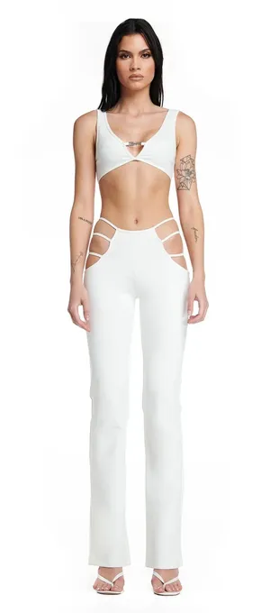White Iamgia Pants thumbnail 1