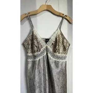 Y2K Secret Treasures‎ Satin Lace Mini Slip Dress Lingerie Nightgown 12/14 thumbnail 5