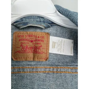 Girls Juniors Levi's Denim Jacket Size XS thumbnail 5