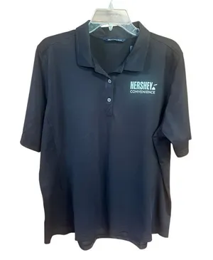 Cutter & Buck Womans Hersey Polo Shirt Sz XXL Black NWT * thumbnail 1