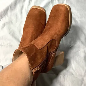 BP KEYLA platform booties NEW 🔥 Brown Size 9 thumbnail 8