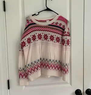 Girls XL Sweater Pink Size Girls 14 thumbnail 1