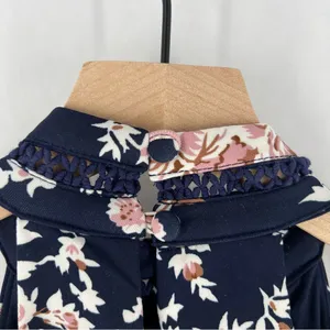 B. Darlin Womens Floral Printed Mini Halter Pleated Fit & Flare‎ Dress thumbnail 11