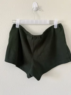 Brandy Melville dark green shorts thumbnail 3