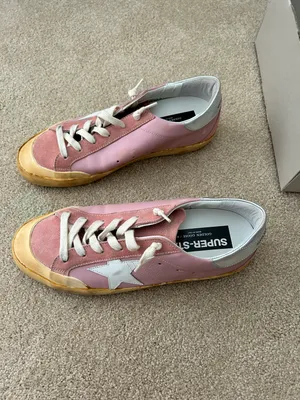 Golden Goose Superstar Sneakers Pink thumbnail 1